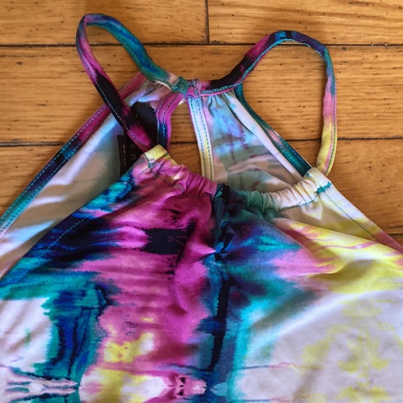 ❤️🔥5/20$ ATTENTION💫 Women’s Multicoloured Sleeveless Halter Strap Tank Top - Picture 5 of 8